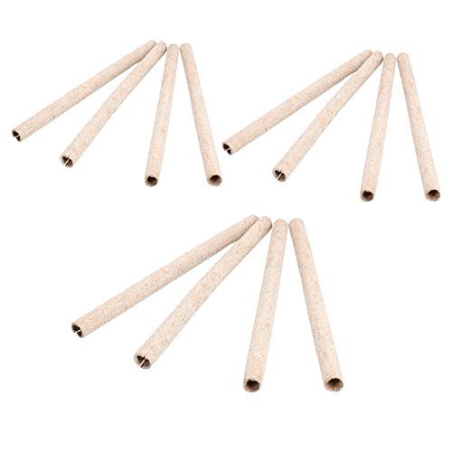 12 Stück Vogelkäfig-Vogelkäfige, 0,95 cm lang, Sand-Sitzstangenabdeckungen, 19 cm lang 12 Stück Vogelkäfig-Vogelkäfige, 0,95 cm lang, Sand-Sitzstangenabdeckungen, 19 cm lang von AB Tools