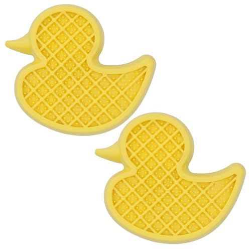2 Anti-Angst-Badenten-Enten, langsames Lecken für Hunde, Leckspielzeug für Badezeit 2 Anti-Angst-Badenten-Enten, langsames Lecken für Hunde, Leckspielzeug für Badezeit von AB Tools