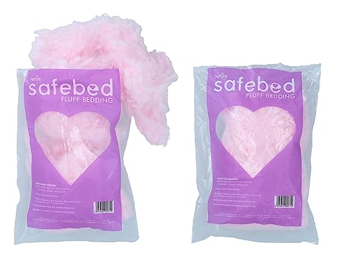 AB Tools 2 Stück Hamster-Rennmäuse für kleine Tiere, sichere Bettwäsche, Flusen, Nesting Bettwäsche, (Farbe variiert) von AB Tools