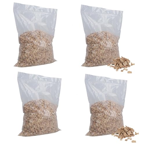 AB Tools 4 Stück 6 Liter natürliche grobe Buchenspäne für Vogelkäfig, Bettwäsche AB Tools 4 Stück 6 Liter natürliche grobe Buchenspäne für Vogelkäfig, Bettwäsche von AB Tools
