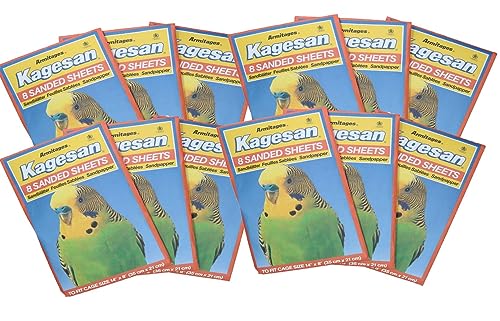 AB Tools 96 Schleifpapierbögen, für Wellensittiche, Vögel, 21 x 35 cm AB Tools 96 Schleifpapierbögen, für Wellensittiche, Vögel, 21 x 35 cm von AB Tools