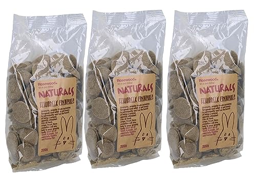 AB Tools Leckerlis für kleine Tiere, Kaninchen, Meerschweinchen, natürliche Leckerlis, Bockshornklee, Crunchies, 3 Stück AB Tools Leckerlis für kleine Tiere, Kaninchen, Meerschweinchen, natürliche Leckerlis, Bockshornklee, Crunchies, 3 Stück von AB Tools
