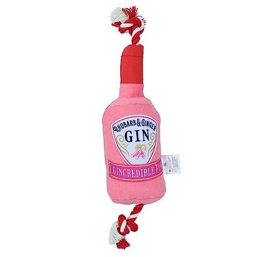 AB Tools Plüschtier für Hunde, Welpen, Geschenk, Rosa, Gin-Flasche, Plüsch-Spielzeug, Geschenk AB Tools Plüschtier für Hunde, Welpen, Geschenk, Rosa, Gin-Flasche, Plüsch-Spielzeug, Geschenk von AB Tools