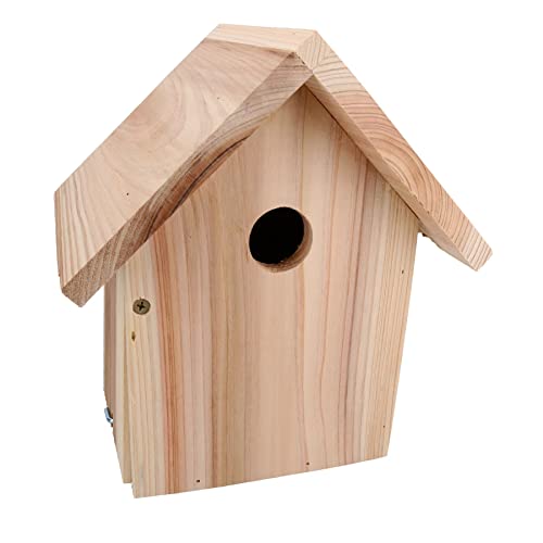 AB Tools Qualität Wald Natur Klasse Holz Vogelhaus Garten Nest Box Apex 32mm Loch von AB Tools