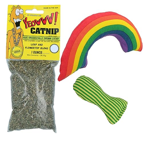 AB Tools Yeow Katzenminze-Beutel, Regenbogen- und Stinkie-Fisch, 284 ml von AB Tools