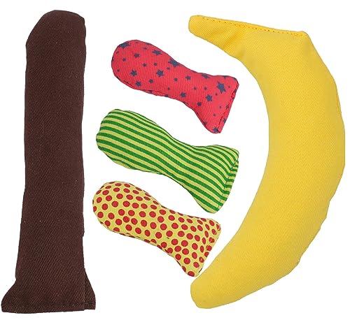 AB Tools Yeow Katzenspielzeug für Katzen, Banane, Zigarre und Stinkie mit Katzenminze, Spielzeug von AB Tools