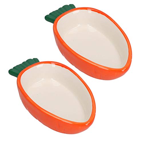 Futternäpfe für kleine Tiere, Karottenform, 13,5 cm, 2 Stück Futternäpfe für kleine Tiere, Karottenform, 13,5 cm, 2 Stück von AB tools