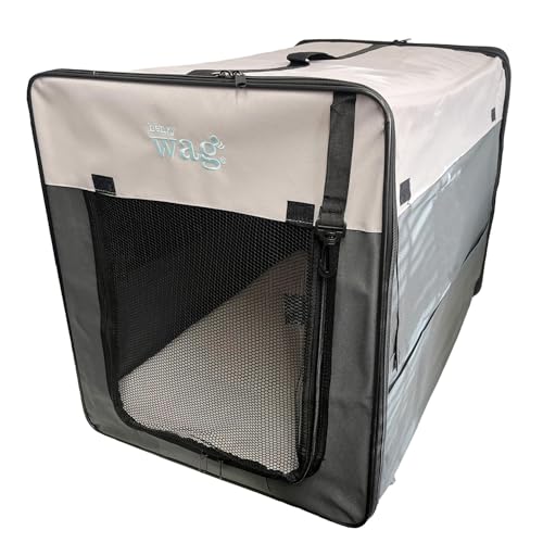 Hundekäfig, Hundezubehör, faltbar, groß, mit 3 Netzfenstern Hundekäfig, Hundezubehör, faltbar, groß, mit 3 Netzfenstern von AB Tools