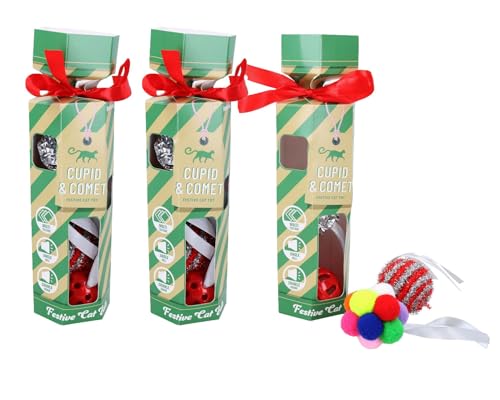 AB Tools Knallbonbons für Weihnachten, 3 Stück, mit 4 verschiedenen strukturierten Bällen AB Tools Knallbonbons für Weihnachten, 3 Stück, mit 4 verschiedenen strukturierten Bällen von AB Tools