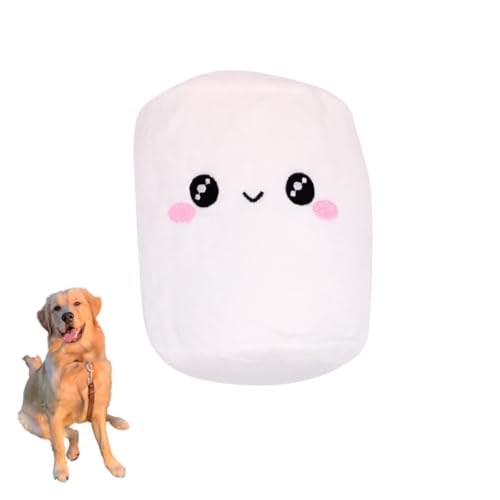 ABC PLUSH Quietschendes, niedliches Marshmallow-Plüsch-Kauspielzeug für Hunde ABC PLUSH Quietschendes, niedliches Marshmallow-Plüsch-Kauspielzeug für Hunde von ABC PLUSH