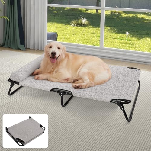 ABE Erhöhtes Hundebett, erhöhtes Hundebett, Outdoor-Hundebett, Hundebett, großes Hundebett, kühlendes Hundebett, außerhalb des Bodens, groß ABE Erhöhtes Hundebett, erhöhtes Hundebett, Outdoor-Hundebett, Hundebett, großes Hundebett, kühlendes Hundebett, außerhalb des Bodens, groß von ABE