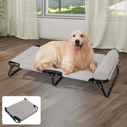 ABE Erhöhtes Hundebett – XL, erhöhtes Outdoor-Kinderbett, kühlendes Hundebett ABE Erhöhtes Hundebett – XL, erhöhtes Outdoor-Kinderbett, kühlendes Hundebett von ABE