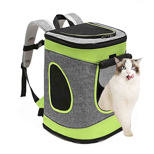 ABISTAB Hundebox faltbar Transportbox Hunde und Katze Transporttasche für Auto- und Flugreisen geeignet Tragetasche Rucksack Spazi mit Komfort und Sicherheit robuster: Grau-Technogrün ABISTAB Hundebox faltbar Transportbox Hunde und Katze Transporttasche für Auto- und Flugreisen geeignet Tragetasche Rucksack Spazi mit Komfort und Sicherheit robuster: Grau-Technogrün von ABISTAB