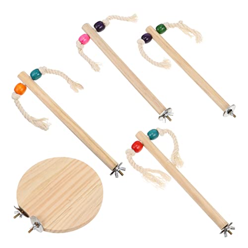 ABOOFAN Papagei Niststation Set Große Hölzerne Vogel Barsch Spielzeug Käfig Stehend Pole Vogel Papagei Spielzeug ABOOFAN Papagei Niststation Set Große Hölzerne Vogel Barsch Spielzeug Käfig Stehend Pole Vogel Papagei Spielzeug von ABOOFAN