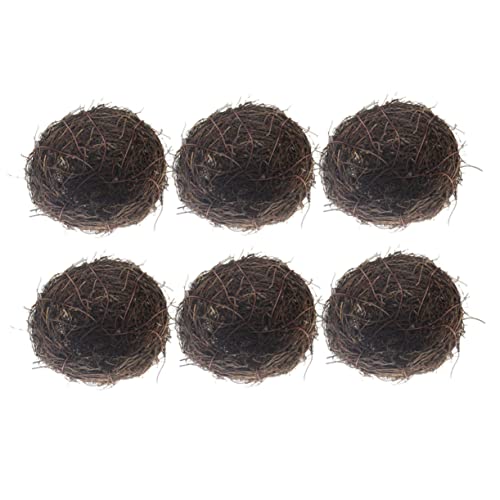 ABOOFAN 6stücke Teiliges Künstliche Rattan-vogelhäuser Realistische Dekoration Für Garten Und Zuhause Für Ostern Hochzeiten Und DIY-projekte ABOOFAN 6stücke Teiliges Künstliche Rattan-vogelhäuser Realistische Dekoration Für Garten Und Zuhause Für Ostern Hochzeiten Und DIY-projekte von ABOOFAN