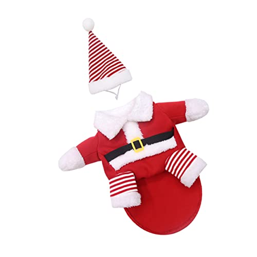 ABOOFAN Süßes Weihnachtsoutfit Für Haustiere Mit Weihnachtsmann Und Katze Exquisite Handwerkskunst Dekorationszubehör Für Haustiere ABOOFAN Süßes Weihnachtsoutfit Für Haustiere Mit Weihnachtsmann Und Katze Exquisite Handwerkskunst Dekorationszubehör Für Haustiere von ABOOFAN