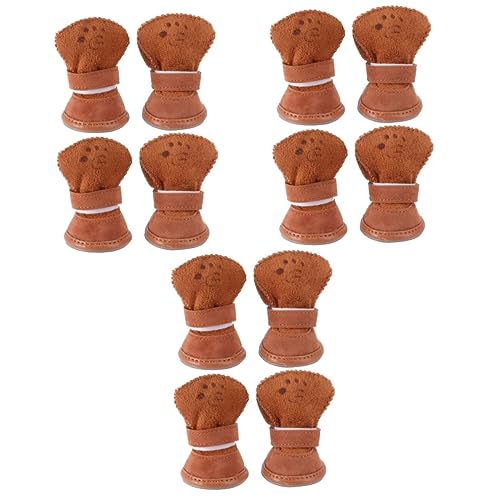 ABOOFAN 3er-Sets Hundestiefel Für Outdoor-aktivitäten Schneefeste Haustierschuhe Wanderstiefel Für Hunde – Sohlen Mit Verstellbarem Verschluss Warmes Fleece Größe L 4 Stück X 3 ABOOFAN 3er-Sets Hundestiefel Für Outdoor-aktivitäten Schneefeste Haustierschuhe Wanderstiefel Für Hunde – Sohlen Mit Verstellbarem Verschluss Warmes Fleece Größe L 4 Stück X 3 von ABOOFAN