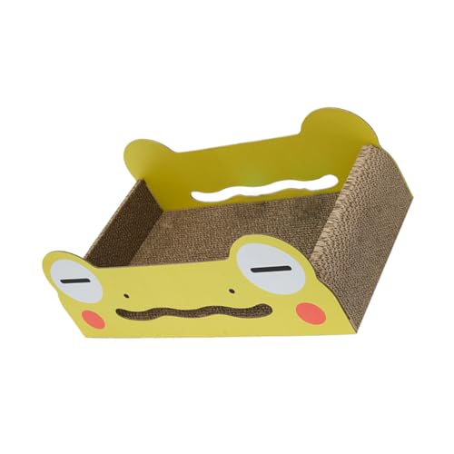 ABOOFAN 1Stk kratzbaum für Katzen Kratzbrett für Katzen Kratzliege Sofa Haustier Spielzeug Kratzbretter für Kätzchen Katzenkratzbrett aus Wellpappe Katzennest Wellpapier Glocke Kugel ABOOFAN 1Stk kratzbaum für Katzen Kratzbrett für Katzen Kratzliege Sofa Haustier Spielzeug Kratzbretter für Kätzchen Katzenkratzbrett aus Wellpappe Katzennest Wellpapier Glocke Kugel von ABOOFAN