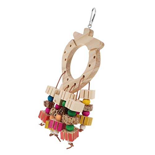 ABOOFAN Papagei Beißspielzeug Vogel Kauspielzeug Holz Hängendes Papagei Spielzeug Vogelspielzeug Beißspielzeug Für Mental ABOOFAN Papagei Beißspielzeug Vogel Kauspielzeug Holz Hängendes Papagei Spielzeug Vogelspielzeug Beißspielzeug Für Mental von ABOOFAN