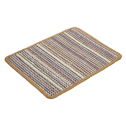 ABOOFAN 1Stk Pfotenpolster für Katzen Katzenkratzdecke Sisal-Kratzunterlage Spielzeuge Teppiche Katzenkratzmatte aus Leinen Katzenkrallenmatte Haustier Schleifpads Katzenspielzeug Flachs ABOOFAN 1Stk Pfotenpolster für Katzen Katzenkratzdecke Sisal-Kratzunterlage Spielzeuge Teppiche Katzenkratzmatte aus Leinen Katzenkrallenmatte Haustier Schleifpads Katzenspielzeug Flachs von ABOOFAN