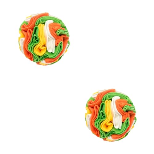 ABOOFAN 2 STK Hundeschnüffelball Schnüffelmatte für große Hunde Schnüffelhuhn-Hundespielzeug Haustier Welpe Spielzeug zum langsamen Füttern von Hunden Leckfutter Ball Spielzeug für Hunde ABOOFAN 2 STK Hundeschnüffelball Schnüffelmatte für große Hunde Schnüffelhuhn-Hundespielzeug Haustier Welpe Spielzeug zum langsamen Füttern von Hunden Leckfutter Ball Spielzeug für Hunde von ABOOFAN