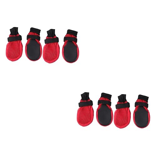 ABOOFAN Hundeschuhe Sneakers Hasen Pfoten Schuhe 2 Sätze Hundeschuhe Schneestiefel Atmungsaktiv ABOOFAN Hundeschuhe Sneakers Hasen Pfoten Schuhe 2 Sätze Hundeschuhe Schneestiefel Atmungsaktiv von ABOOFAN