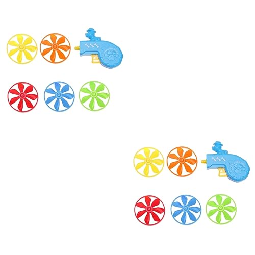 ABOOFAN 2 Sätze Kauspielzeug Katze Fliegende Scheibe Spielzeug Katze Fliegendes Propellerspielzeug Kidcraft-spielset Wurfspielzeug Für Haustiere Katze Holen Kauen Frisbeescheibe Kind von ABOOFAN