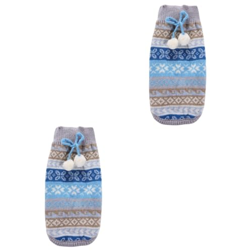 ABOOFAN 2 Stücke Modische Weihnachten Hund Pullover Warme Haustier Hoodie Schneeflocke Muster XXS Für Kaltes Wetter ABOOFAN 2 Stücke Modische Weihnachten Hund Pullover Warme Haustier Hoodie Schneeflocke Muster XXS Für Kaltes Wetter von ABOOFAN