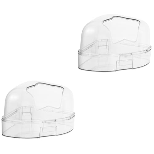 ABOOFAN 2st Sandbadbehälter Für Hamster Meerschweinchen Toilette Klarer Behälter Spielzeughamster Rennmäuse Badebecken Mini-sandkasten Klar Hamster Hamstersand Badewanne Plastik Groß Weiß ABOOFAN 2st Sandbadbehälter Für Hamster Meerschweinchen Toilette Klarer Behälter Spielzeughamster Rennmäuse Badebecken Mini-sandkasten Klar Hamster Hamstersand Badewanne Plastik Groß Weiß von ABOOFAN