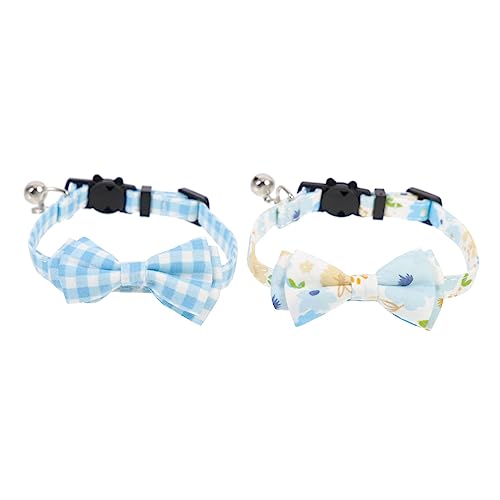 ABOOFAN 2st Haustier Katzenhalsband Welpen Zubehör Hundebedarf Stoff Empfindlich ABOOFAN 2st Haustier Katzenhalsband Welpen Zubehör Hundebedarf Stoff Empfindlich von ABOOFAN