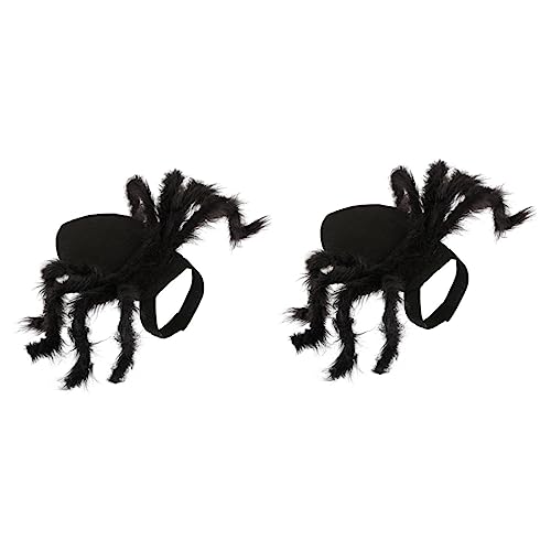 ABOOFAN 2St Halloween Pet Clothes Pet Spider Costume Pet Spider Cosplay Clothes Pet Spider Hoodie Pet Simulation Costume Party-Hundetuch Haustier-Partykostü lustig Zubehör Hundekleidung ABOOFAN 2St Halloween Pet Clothes Pet Spider Costume Pet Spider Cosplay Clothes Pet Spider Hoodie Pet Simulation Costume Party-Hundetuch Haustier-Partykostü lustig Zubehör Hundekleidung von ABOOFAN