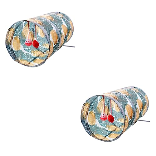 ABOOFAN 2 Stücke Elegante Katze Tunnel Spielzeug Katze Zubehör Für Haushalt Relief Design ABOOFAN 2 Stücke Elegante Katze Tunnel Spielzeug Katze Zubehör Für Haushalt Relief Design von ABOOFAN