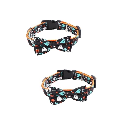 ABOOFAN 2 Stück Halloween Hundehalsband Haustierbedarf Mode Kostüme Halskette Für Katze Hund ABOOFAN 2 Stück Halloween Hundehalsband Haustierbedarf Mode Kostüme Halskette Für Katze Hund von ABOOFAN