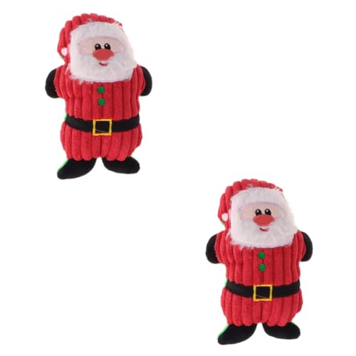 ABOOFAN 2 Stück Charmantes Plüsch-weihnachtsmann-hundespielzeug Zum Kauen Von Haustieren Interaktives Pädagogisches Spielzeug Für Das Spielen Mit Haustieren ABOOFAN 2 Stück Charmantes Plüsch-weihnachtsmann-hundespielzeug Zum Kauen Von Haustieren Interaktives Pädagogisches Spielzeug Für Das Spielen Mit Haustieren von ABOOFAN