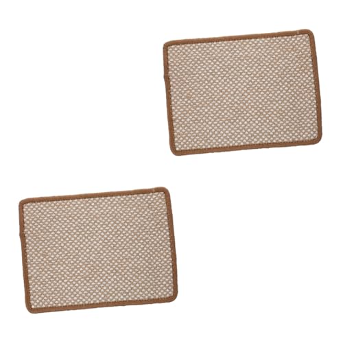 ABOOFAN 2 Stücke Katzenkratzbrett Heimtierbedarf Sisalmaterial Katzenkratzbrett Katzenspielmatte Schleifklauenpad Katzenspielzeug Kratzen Katze Zuhause ABOOFAN 2 Stücke Katzenkratzbrett Heimtierbedarf Sisalmaterial Katzenkratzbrett Katzenspielmatte Schleifklauenpad Katzenspielzeug Kratzen Katze Zuhause von ABOOFAN