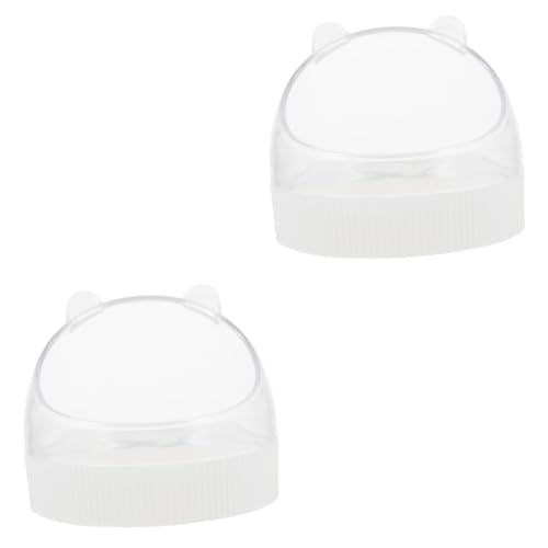 ABOOFAN 2St Futternapf für Kleintiere Essen Hamsterfutternapf Käfig Hamster Wassernapf sichere Chinchillaschale Goldener Bär Wasserschale Speiseteller Lebensmittel Zubehör Acryl Weiß ABOOFAN 2St Futternapf für Kleintiere Essen Hamsterfutternapf Käfig Hamster Wassernapf sichere Chinchillaschale Goldener Bär Wasserschale Speiseteller Lebensmittel Zubehör Acryl Weiß von ABOOFAN