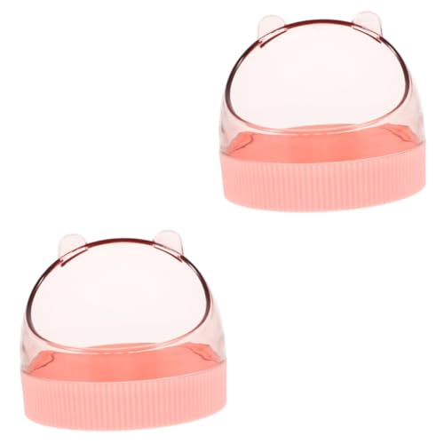 ABOOFAN 2St Futternapf für Kleintiere Hasenzubehör Katzengericht Igel Essen Hamster Meerschweinchenschale kompakte Rattenschale Chinchilla Lebensmittel Lieferungen Wasserschale Käfig Acryl ABOOFAN 2St Futternapf für Kleintiere Hasenzubehör Katzengericht Igel Essen Hamster Meerschweinchenschale kompakte Rattenschale Chinchilla Lebensmittel Lieferungen Wasserschale Käfig Acryl von ABOOFAN