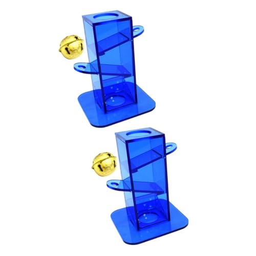 ABOOFAN 2 Papagei Nahrungssuche Interaktion Vogelbildungsspielzeug Vogel-Leckereien Sittiche Wellensittiche Glocke Spielzeug Hamster Puzzles Spielzeug Zugspielzeug ABOOFAN 2 Papagei Nahrungssuche Interaktion Vogelbildungsspielzeug Vogel-Leckereien Sittiche Wellensittiche Glocke Spielzeug Hamster Puzzles Spielzeug Zugspielzeug von ABOOFAN