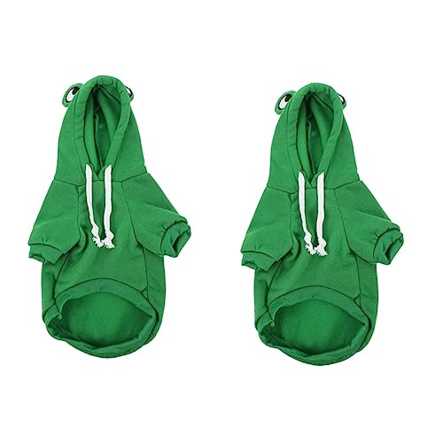 ABOOFAN 2 Stücke Luxus Hund Hoodies Welpen Kleidung Wärme Hund Pullover Für Pet Decor ABOOFAN 2 Stücke Luxus Hund Hoodies Welpen Kleidung Wärme Hund Pullover Für Pet Decor von ABOOFAN
