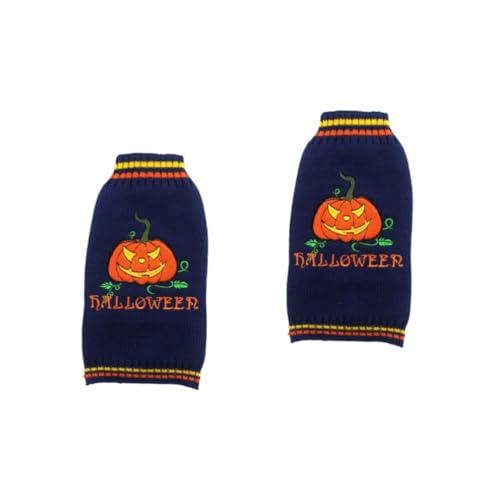 ABOOFAN 2St Halloween-Haustieranzug Kleider für den Winter Hund Halloween-Outfit Welpen-Outfits Kleiner Hundepullover Haustierkleidung Warmes Kostü für Hund Dämon Hundekleidung ABOOFAN 2St Halloween-Haustieranzug Kleider für den Winter Hund Halloween-Outfit Welpen-Outfits Kleiner Hundepullover Haustierkleidung Warmes Kostü für Hund Dämon Hundekleidung von ABOOFAN