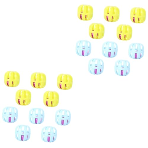 ABOOFAN 20 Katzen-Teaser Mit Glocke Katzentraining Kätzchen-Zubehör Kätzchenspielzeug Hundeball Spielzeug Haustierball Katzenglocke Ballspielzeug ABOOFAN 20 Katzen-Teaser Mit Glocke Katzentraining Kätzchen-Zubehör Kätzchenspielzeug Hundeball Spielzeug Haustierball Katzenglocke Ballspielzeug von ABOOFAN