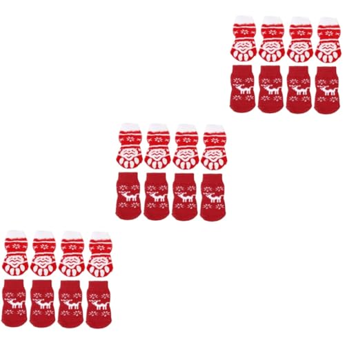 ABOOFAN 24 Flauschige Hundesocken Hundeschuhe Weihnachtssocken Crew- Hundegriffsocken Hundeschwanzschutz Lustige Weihnachtssocken Lässige Hält Warm ABOOFAN 24 Flauschige Hundesocken Hundeschuhe Weihnachtssocken Crew- Hundegriffsocken Hundeschwanzschutz Lustige Weihnachtssocken Lässige Hält Warm von ABOOFAN
