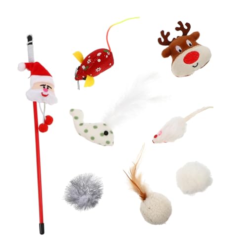 ABOOFAN 24 STK Katze Weihnachtsspielzeug Bewegungsspielzeug für Katzen Ballspielzeug für Katzen Weihnachtskatzenspielzeug Spielzeuge weihnachtliches Katzenspielzeug Plüschkatzenspielzeug ABOOFAN 24 STK Katze Weihnachtsspielzeug Bewegungsspielzeug für Katzen Ballspielzeug für Katzen Weihnachtskatzenspielzeug Spielzeuge weihnachtliches Katzenspielzeug Plüschkatzenspielzeug von ABOOFAN