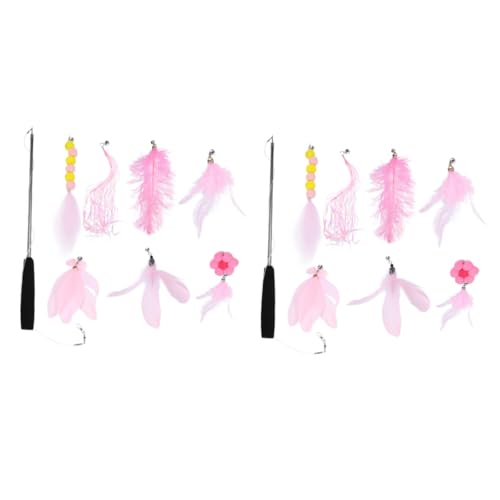 ABOOFAN 2sets Angelrute Spielzeug Für Katzen Katze Teleskop Katze Spielzeug Set 7 Stücke * 2 ABOOFAN 2sets Angelrute Spielzeug Für Katzen Katze Teleskop Katze Spielzeug Set 7 Stücke * 2 von ABOOFAN