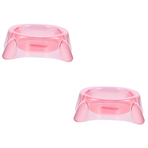 ABOOFAN Welpe 2st Hundefutternapf Hundenapf Katzenfutter Abs Kristall Teller Plastikbehälter ABOOFAN Welpe 2st Hundefutternapf Hundenapf Katzenfutter Abs Kristall Teller Plastikbehälter von ABOOFAN