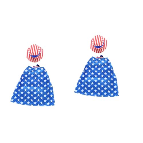 ABOOFAN 2-teiliges Hunde-anzieh-umhang Mit Usa-Flagge Leichte Und Bequeme Outfits Für Rüden Größe von ABOOFAN