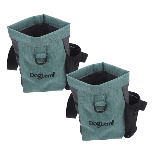 ABOOFAN 2St Leckerli-Tasche für Haustiere Hündchen Leckereien Leckerlibeutel für Hunde Snack-Taschen Welpe Reisetasche für Hunde Beutel für Hundefutter im Freien Multifunktion Container von ABOOFAN