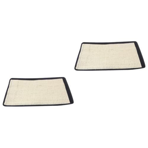 ABOOFAN 2 Stücke Tragbare Cat Scratch Matte Möbel Scratch Pad Spielzeug Cat Scratch Protector Sisal Material Große ABOOFAN 2 Stücke Tragbare Cat Scratch Matte Möbel Scratch Pad Spielzeug Cat Scratch Protector Sisal Material Große von ABOOFAN