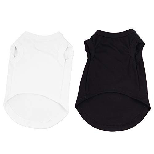 ABOOFAN 2st Welpenkleidung Weiches Hundeshirt Baumwollhund Hundeweste Freizeitmantel Für Hunde Welpen-Outfits Haustier Hundekleidung ABOOFAN 2st Welpenkleidung Weiches Hundeshirt Baumwollhund Hundeweste Freizeitmantel Für Hunde Welpen-Outfits Haustier Hundekleidung von ABOOFAN