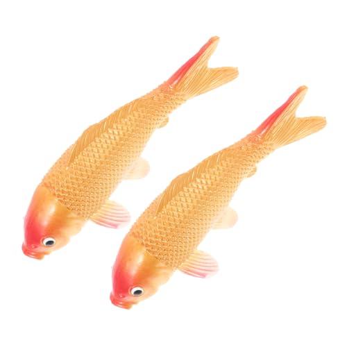 ABOOFAN 2stücke Naturgetreue Fischdekoration Für Aquarien Kompakte Fischfigur Als Aquarienzubehör Künstlicher Zierkarpfen Als Schöne Goldfischdekoration Simulationsfischornament Aus ABOOFAN 2stücke Naturgetreue Fischdekoration Für Aquarien Kompakte Fischfigur Als Aquarienzubehör Künstlicher Zierkarpfen Als Schöne Goldfischdekoration Simulationsfischornament Aus von ABOOFAN